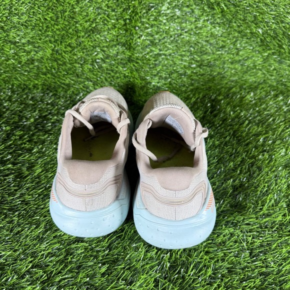 Brooks Glycerin GTS 21 Women's Running Shoes Tan Light Blue Orange Size 8.5B - Picture 4 of 9